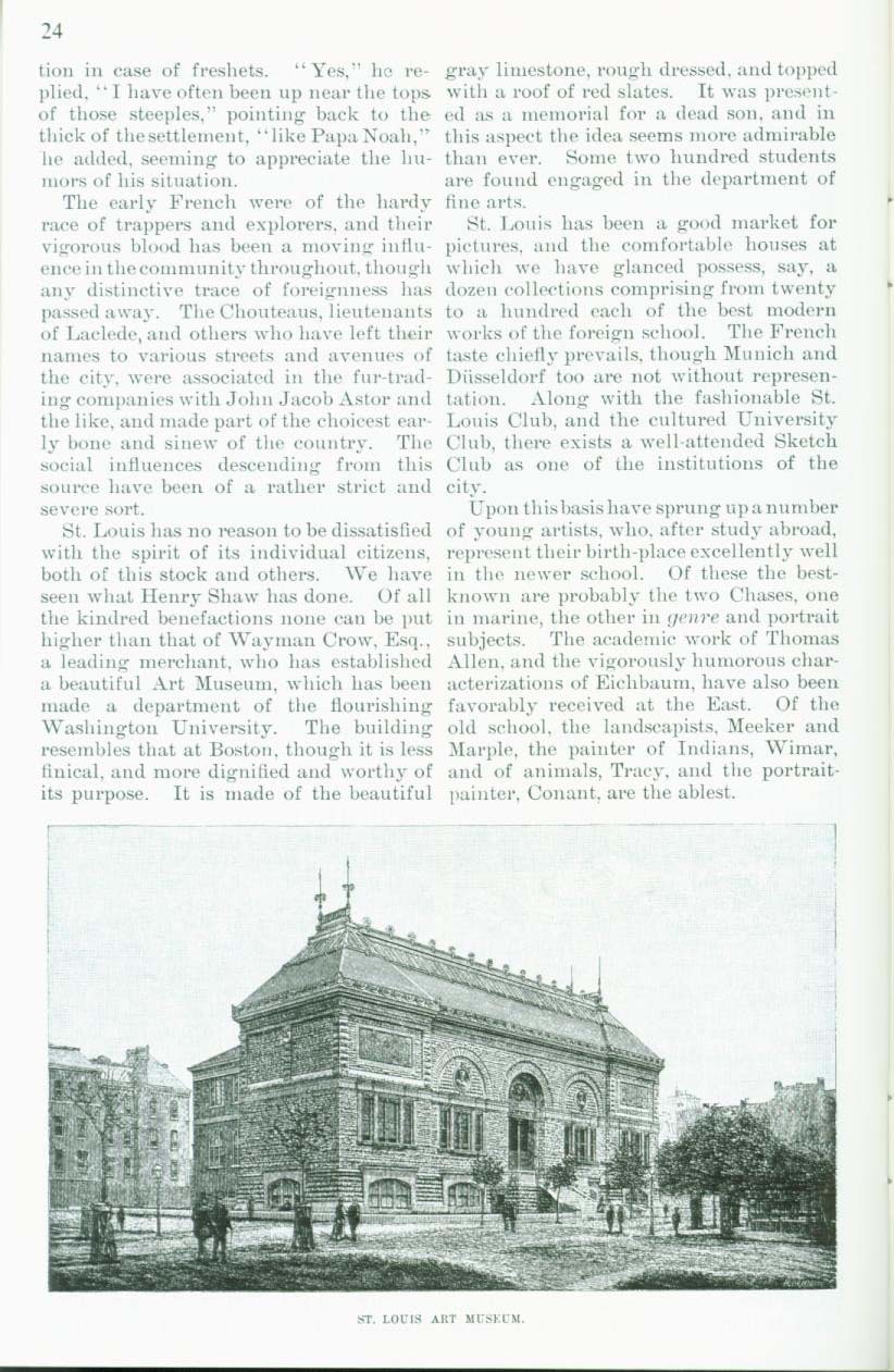 SAINT LOUIS IN 1884: "the future great city of the world". vist0024j